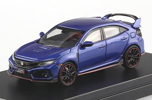 Honda Civic Type R Brilliant Sporty Blue Metallic (Diecast Car)