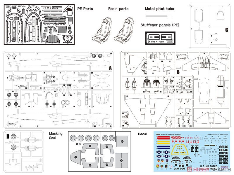 T-38B Talon `Lift Trainer` (Premium Edition Kit) (Plastic model) Other picture1