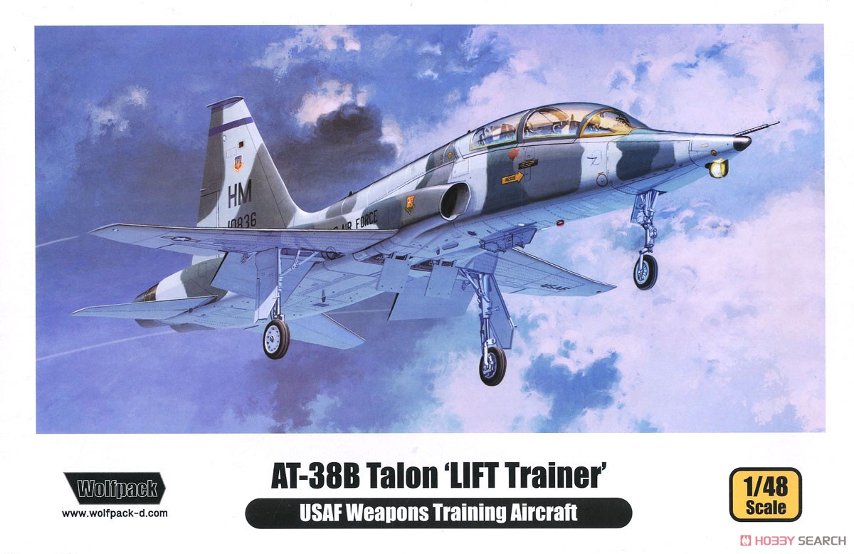 AT-38B タロン 戦闘飛行訓練用 高等訓練機仕様 (プレミアムエディションキット) (プラモデル) パッケージ1