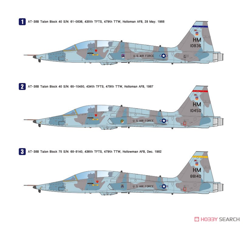 T-38B Talon `Lift Trainer` (Premium Edition Kit) (Plastic model) Color1