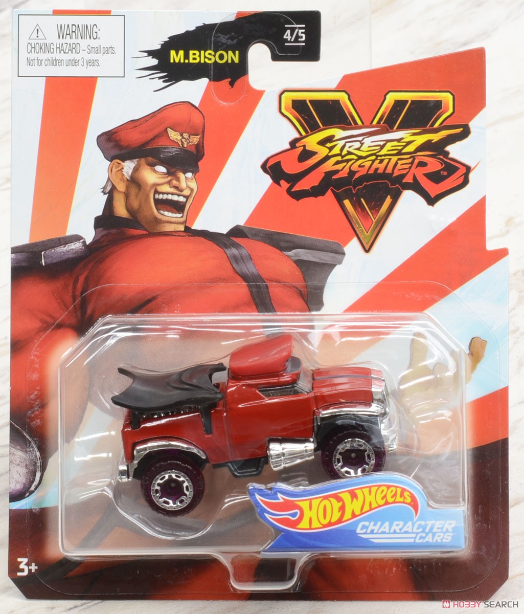 Hot Wheels Character Gaming Assort Street Fighter (set of 8) (Toy) Item picture4
