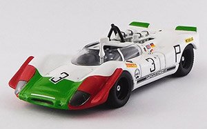 Porsche 908/02 Nurburgring 1000km 1969 #3 Elford / Ahrens,Jr. (Diecast Car)