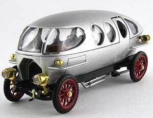 アルファロメオ リコッティ 40/60 HP 1914 メタリックグレー (ミニカー)