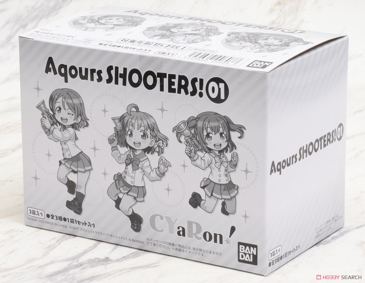 Aqours SHOOTERS! 01 (3個セット) (フィギュア) パッケージ1