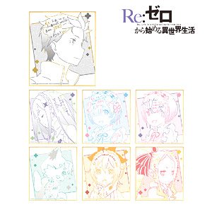Re:Zero -Starting Life in Another World- Trading Lette-graph Mini Colored Paper (Set of 7) (Anime Toy)