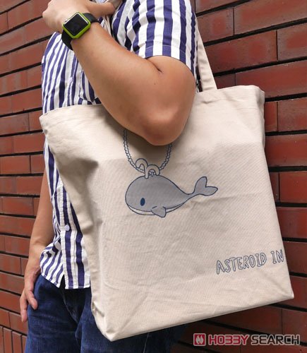 Asteroid In Love Ao Manaka`s Whale Large Tote Natural (Anime Toy) Other picture1