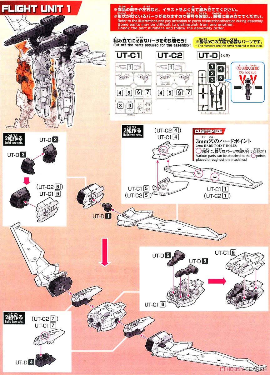 30MM eEXM-17 アルト(空中戦仕様)[オレンジ] (プラモデル) 設計図1