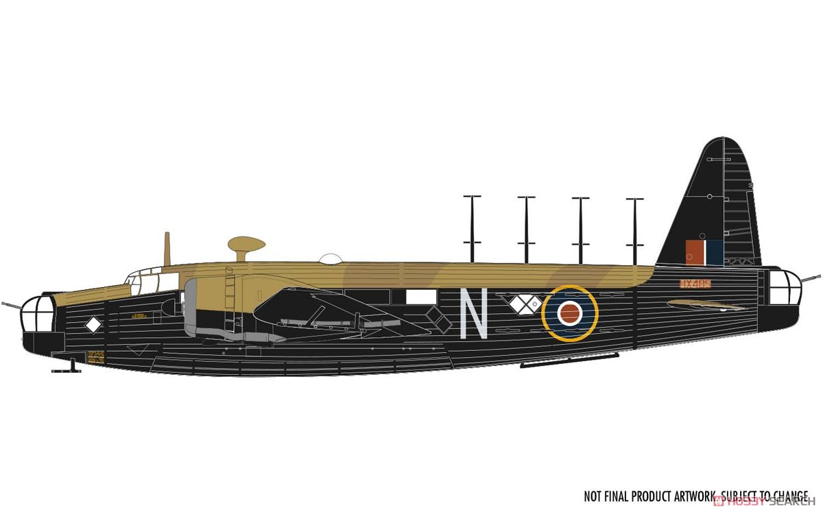 ヴィッカース ウェリントン GR Mk.VIII (プラモデル) 塗装1