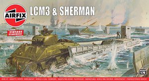 LCM3 & シャーマン戦車 (プラモデル)