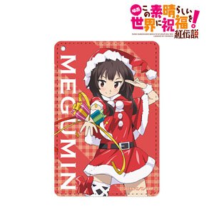 KonoSuba: God`s Blessing on this Wonderful World! Legend of Crimson Especially Illustrated Megumin Santa Ver. 1 Pocket Pass Case (Anime Toy)