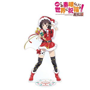 KonoSuba: God`s Blessing on this Wonderful World! Legend of Crimson Especially Illustrated Megumin Santa Ver. Big Acrylic Stand (Anime Toy)