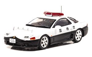 三菱 GTO Twin Turbo MR (Z15A) 1997 警視庁高速道路交通警察隊車両 (速10) (ミニカー)