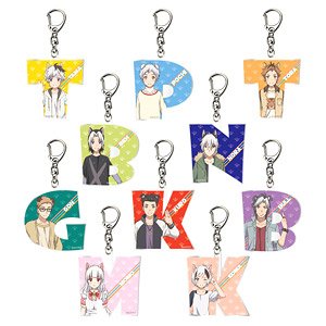 Uchitama?! Have You Seen My Tama? Trading Initial Key Ring (Set of 10) (Anime Toy)