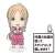 Oshi ga Budokan Ittekuretara Shinu Puni Colle! Key Ring (w/Stand) Eripiyo (Anime Toy) Item picture5