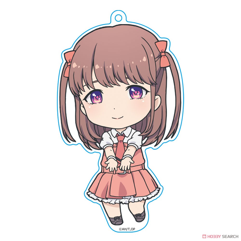 推しが武道館いってくれたら死ぬ ぷにこれ！キーホルダー (スタンド付) 市井舞菜 (キャラクターグッズ) 商品画像1