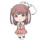 推しが武道館いってくれたら死ぬ ぷにこれ！キーホルダー (スタンド付) 市井舞菜 (キャラクターグッズ) 商品画像2 サムネイル