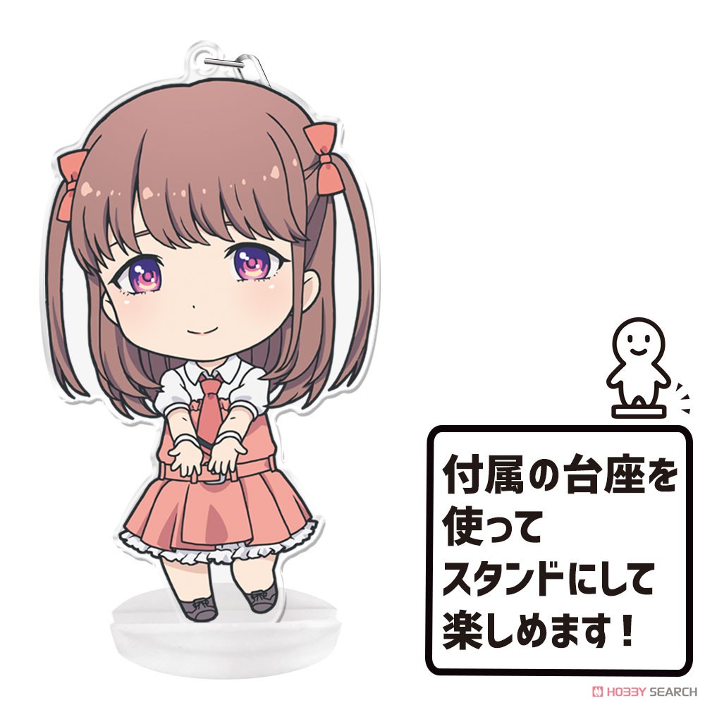 推しが武道館いってくれたら死ぬ ぷにこれ！キーホルダー (スタンド付) 市井舞菜 (キャラクターグッズ) 商品画像5