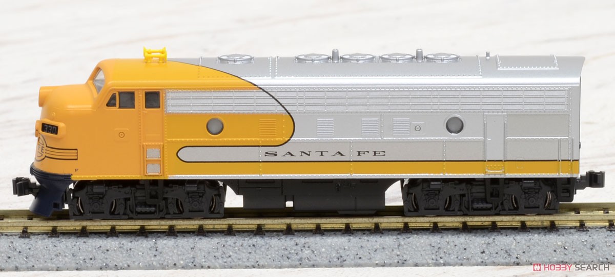 EMD F7A サンタフェ イエローボンネット フレート #330 ★外国形モデル (鉄道模型) 商品画像1