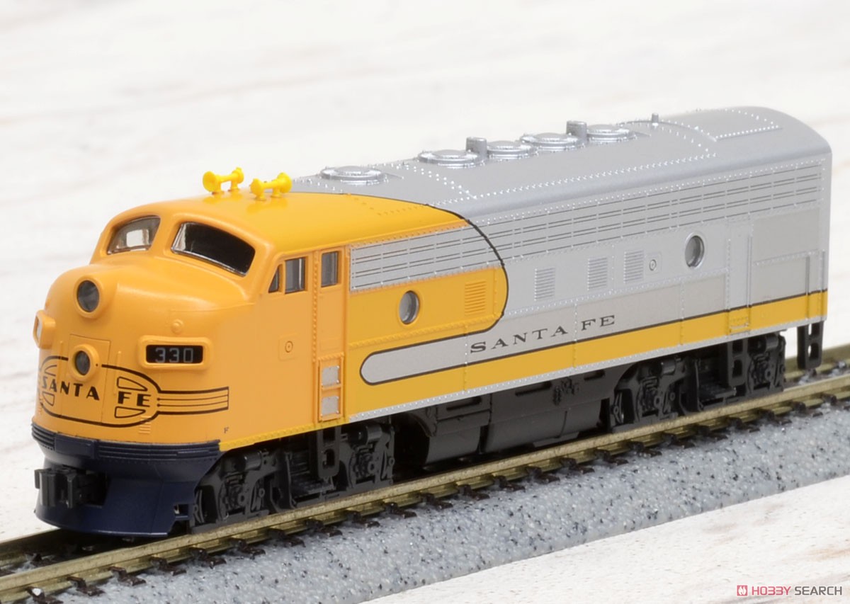 EMD F7A サンタフェ イエローボンネット フレート #330 ★外国形モデル (鉄道模型) 商品画像2