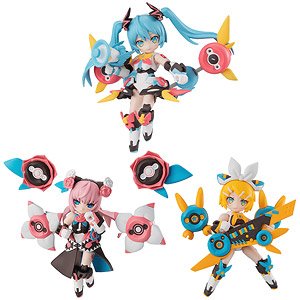 デスクトップシンガー 初音ミク シリーズ (3個セット) (フィギュア)