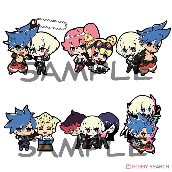 Rubber Mascot Buddy-Colle Promare (Set of 6) (Anime Toy) Item picture1