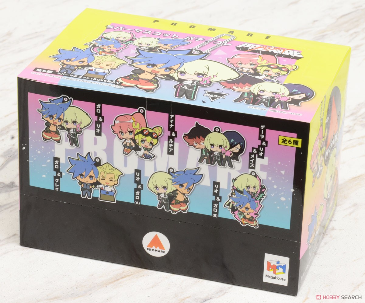 Rubber Mascot Buddy-Colle Promare (Set of 6) (Anime Toy) Package1