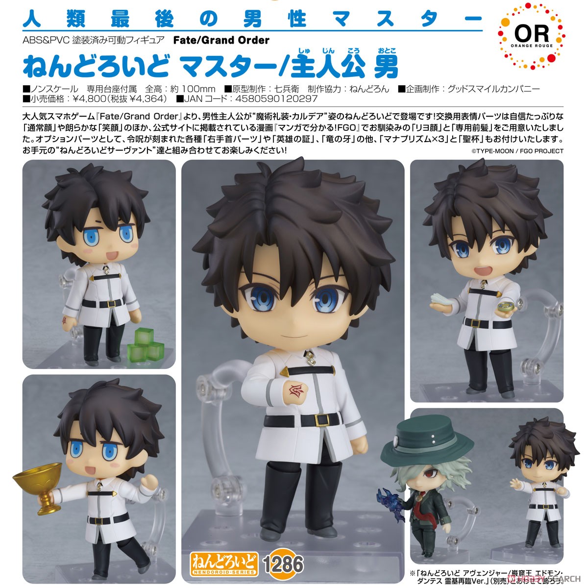 Nendoroid Master/Male Protagonist (PVC Figure) Item picture5