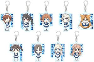 High School Fleet the Movie Acrylic Key Ring (Set of 9) (Anime Toy)