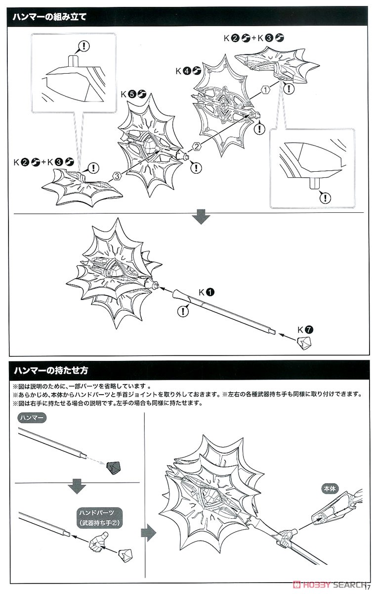 LBCS: The Emperor Sophia Katakura (Plastic model) Assembly guide13