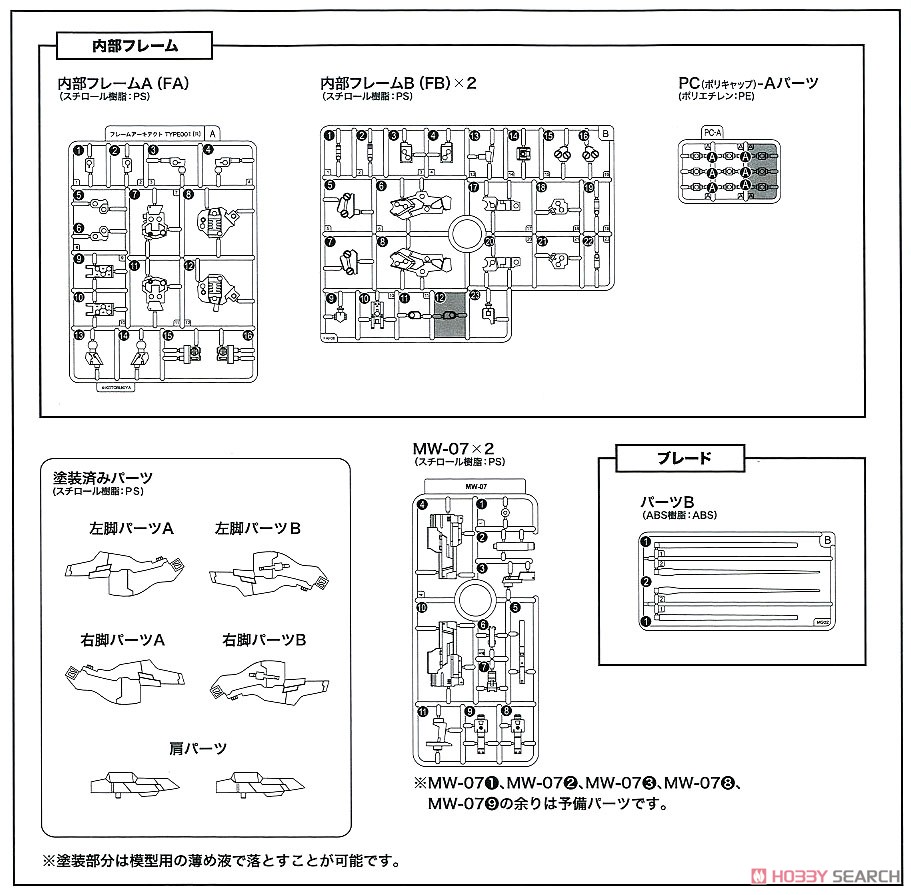 SA-16Ex Stylet Multi Weapon Expansion Test Type (Plastic model) Assembly guide12