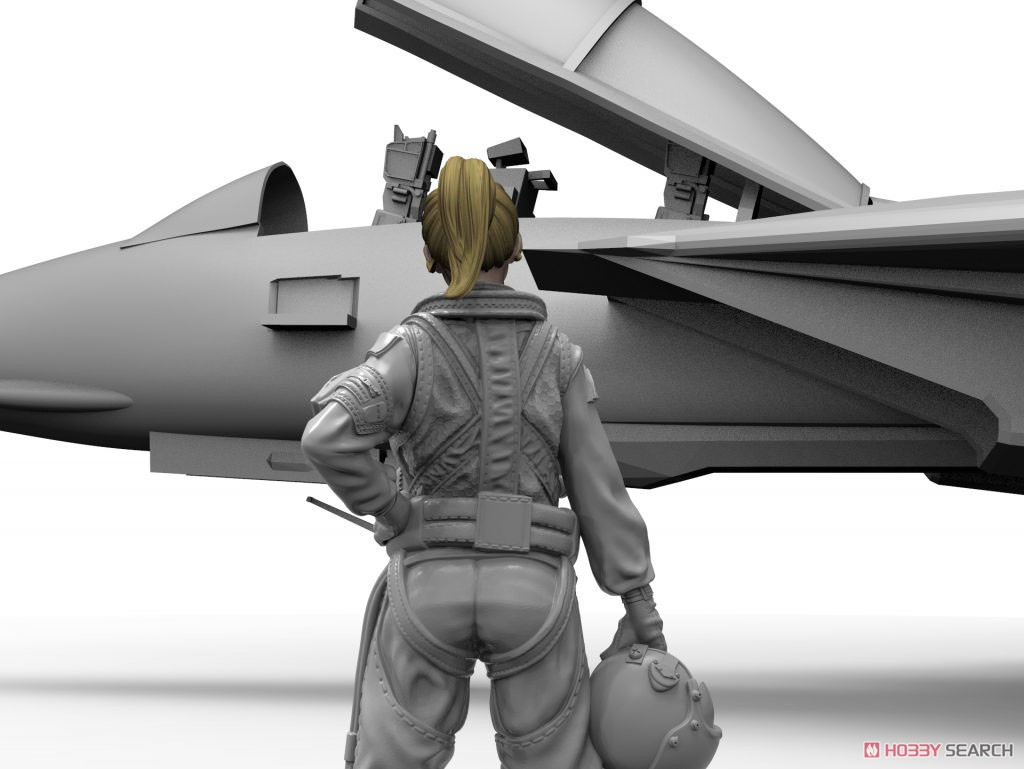 現用 アメリカ空軍女性パイロットセット 2体入り (プラモデル) その他の画像5