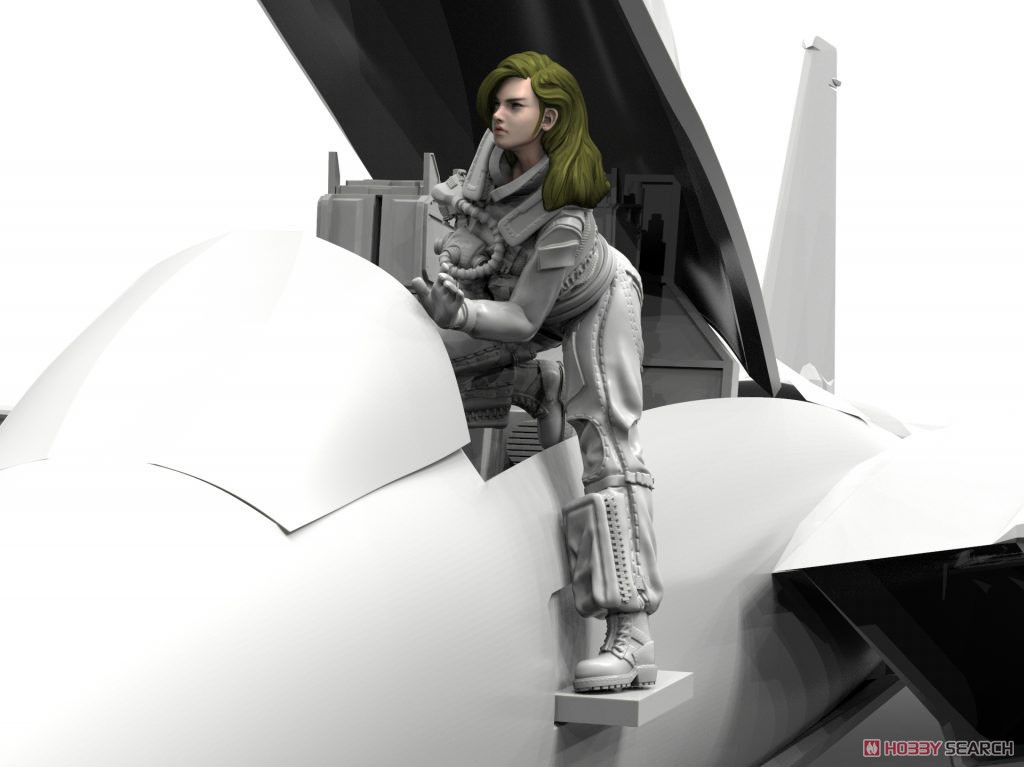 現用 アメリカ空軍女性パイロットセット 2体入り (プラモデル) その他の画像8