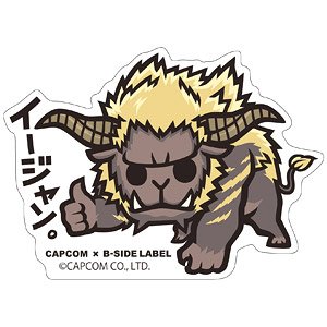 Capcom x B-Side Label Sticker Monster Hunter E-jang (Anime Toy)