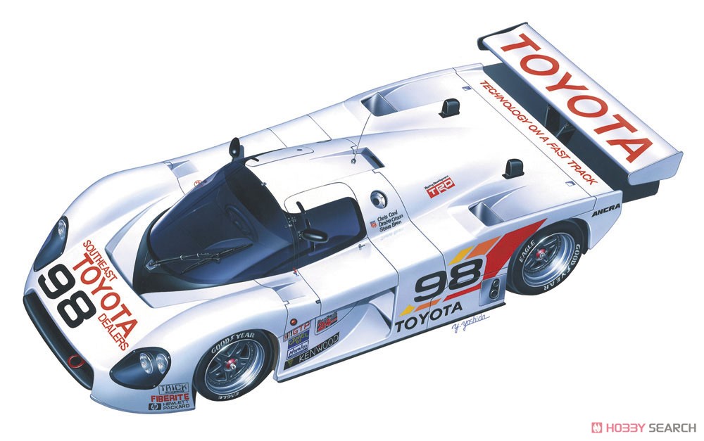 トヨタ 88C IMSA GTP (デイトナ タイプ) (プラモデル) その他の画像1