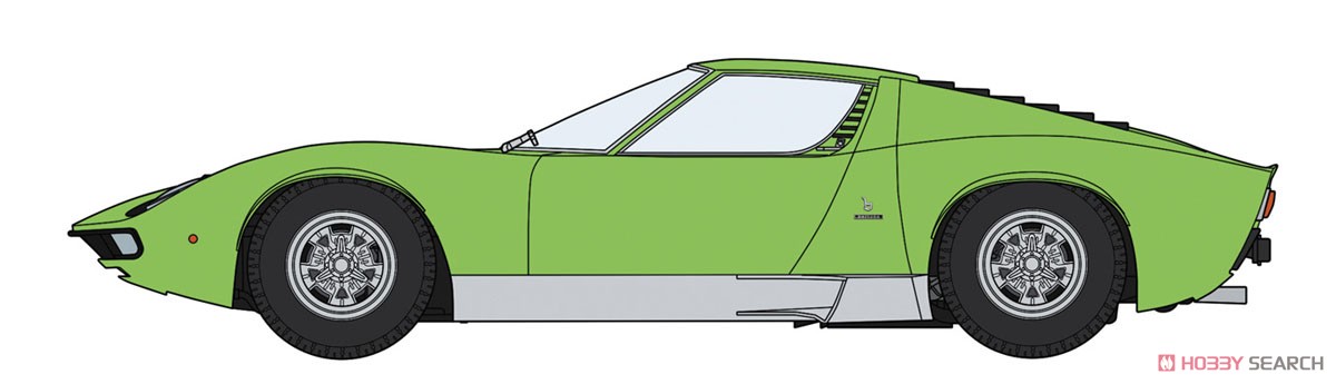 ランボルギーニ ミウラ P400 SV `ディテ－ルアップバージョン` (プラモデル) その他の画像1