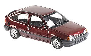 オペル カデット E 1990 レッドメタリック (ミニカー)