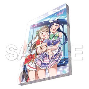 [Love Live!] Series Acrylic Magnet Kotori & Kanan (Anime Toy)