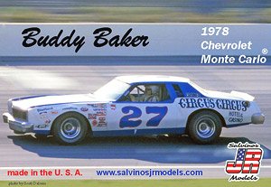 NASCAR `78 シボレー モンテカルロ 「バッディー・ベイカー」 #27 (プラモデル)