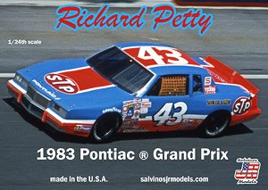 NASCAR `83 優勝車 ポンティアック グランプリ 「リチャード・ペティ」 (プラモデル)