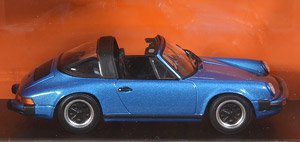 ポルシェ 911 タルガ 1977 ブルーメタリック (ミニカー)