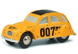 ピッコロ シトロエン 2CV イエロー 007 (ミニカー)