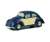 Piccolo VW Brezel Beetle Blue / Beige (Diecast Car) Item picture1