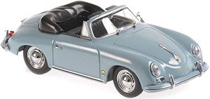 ポルシェ 356 A カブリオレ 1956 ブルー (ミニカー)