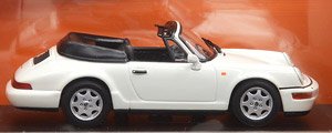 ポルシェ 911 カレラ 2 カブリオレ 1990 ホワイト (ミニカー)