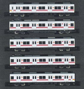 東急電鉄 9000系 (大井町線・9011編成・黄色テープ付き) 5両編成セット (動力付き) (5両セット) (塗装済み完成品) (鉄道模型)