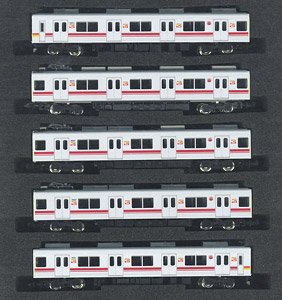 東急電鉄 9000系 (大井町線・9011編成・黄色テープ付き) 5両編成セット (動力付き) (5両セット) (塗装済み完成品) (鉄道模型)