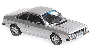 ランチア ベータ クーペ 1980 シルバー (ミニカー)