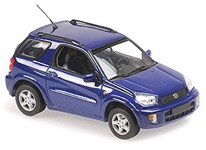 トヨタ RAV 4 2000 ダークブルーメタリック (ミニカー)