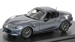 Mazda Roadster RF RS (2020) Polymetal Gray Metallic (Diecast Car)