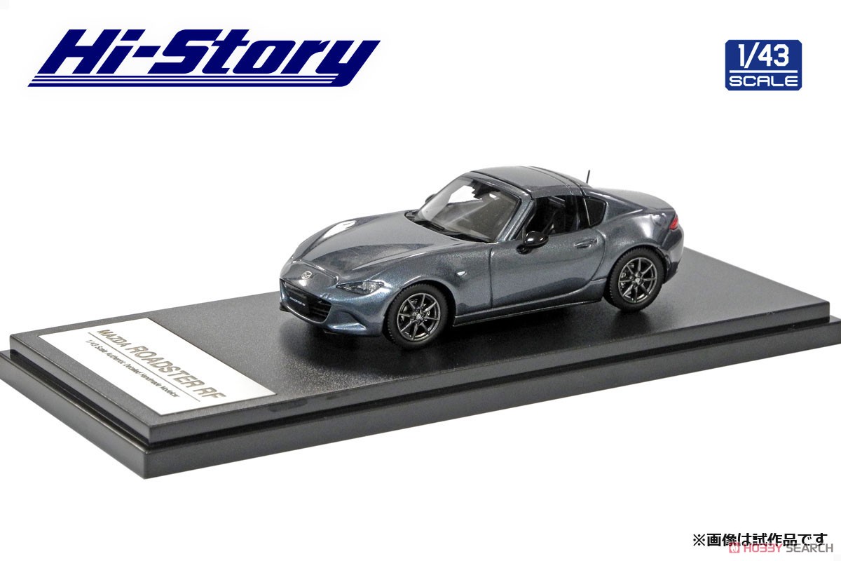 Mazda Roadster RF RS (2020) Polymetal Gray Metallic (Diecast Car) Item picture1